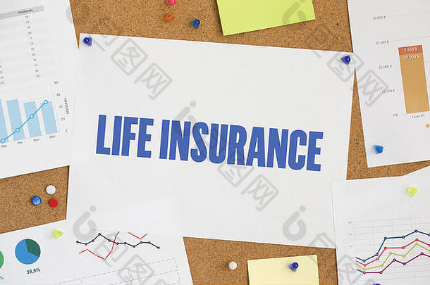 图表业务图结果公司生活保险概念