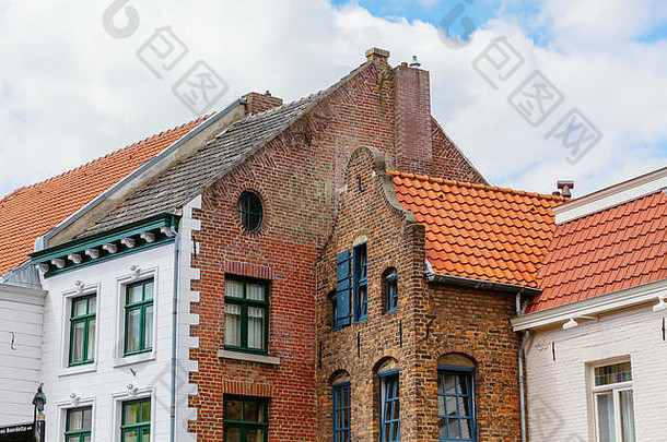 荷兰罗尔蒙德的老建筑图片