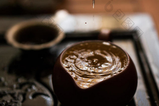 中国传统茶道中的点滴绿茶