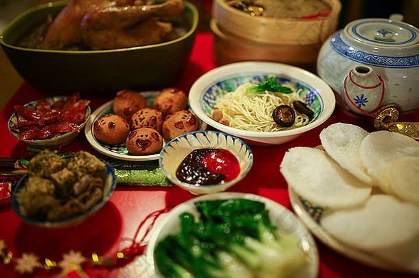 中国人月球一年食物服务类型