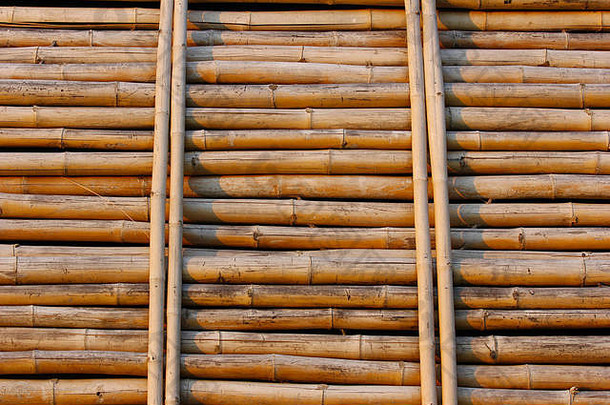 竹子墙背景