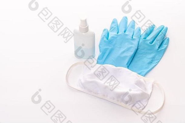 防病毒套装：各种过滤安全口罩、手用消毒液