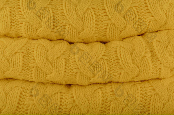 锡兰黄色的潘通色卡时尚颜色秋冬季织桩温暖的舒适的首页时尚颜色概念水平