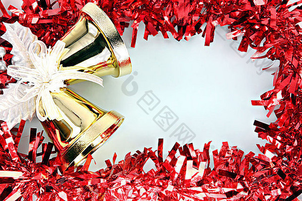脆皮金钟装饰丝带圣诞节一年