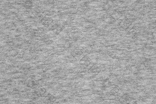 浅麻灰色运动衫棉针织面料纹理样本