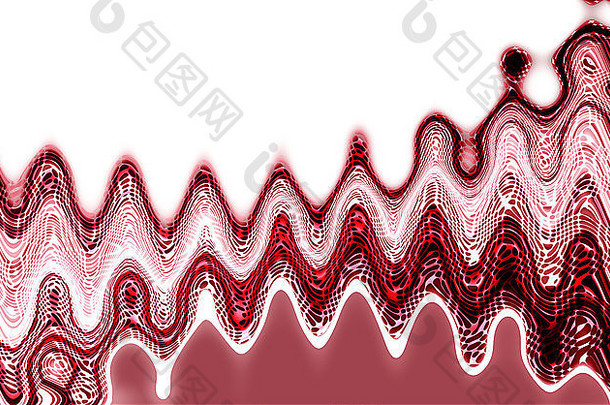 具有运动波的抽象红色背景