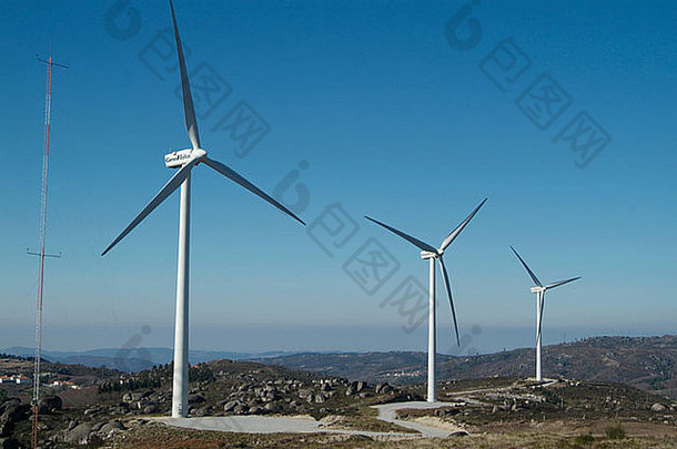 葡萄牙的风电场