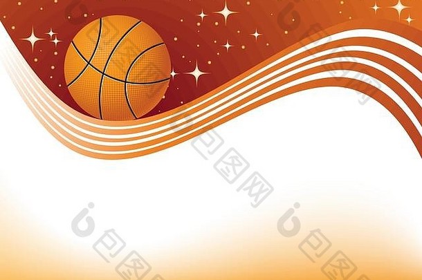 篮球设计元素
