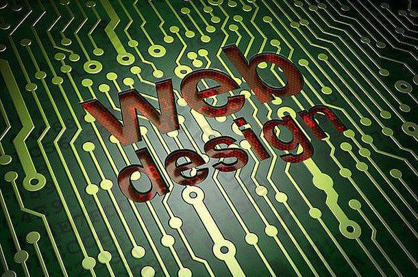 网络设计seo概念电路董事会词网络设计