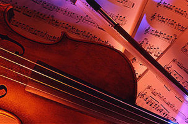 小提琴说谎表音乐音乐的音乐的仪器