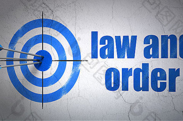 法律概念目标法律订单墙背景