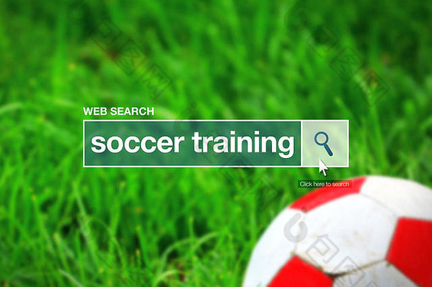 网络<strong>搜索栏</strong>词汇表术语-互联网词汇表中的足球训练定义。