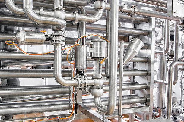 管道不锈钢钢系统泵液体牛奶食物行业摘要工业背景
