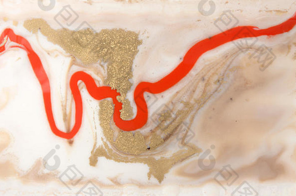 米色大理石花纹模式金大理石液体纹理