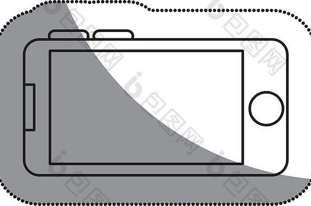 智能手机设备隔离图标