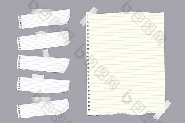 扯掉统治请注意笔记本字帖纸表条卡住了黏糊糊的磁带灰色的背景