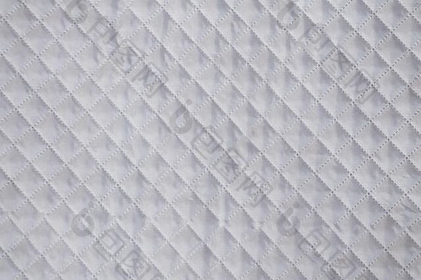 白色纺织纹理网纹网压花摘要织物模式背景空空白