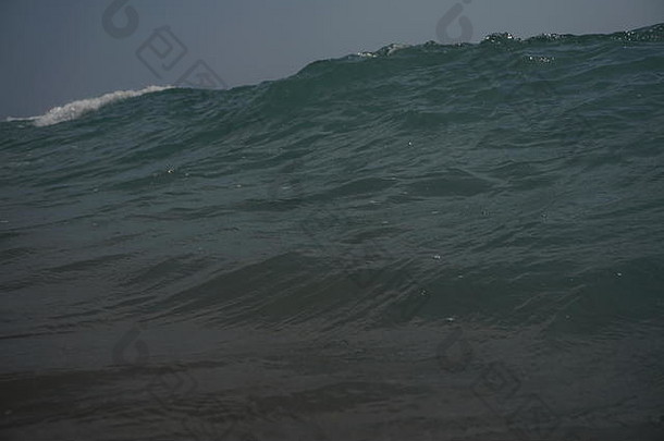 希腊地中海沿岸<strong>运动</strong>的波浪