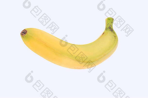 <strong>黄色</strong>的香蕉孤立的