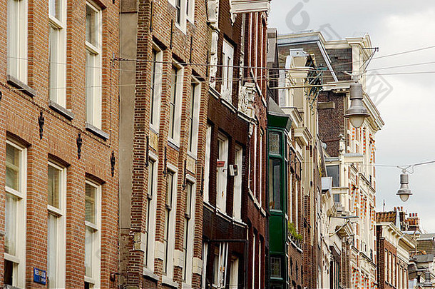 传统的荷兰建筑阿姆斯特丹荷兰