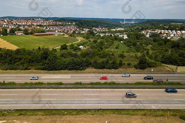 德国高速公路鸟瞰图