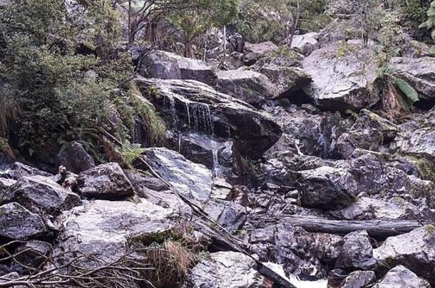 澳大利亚塔斯马尼亚的圣科伦巴瀑布