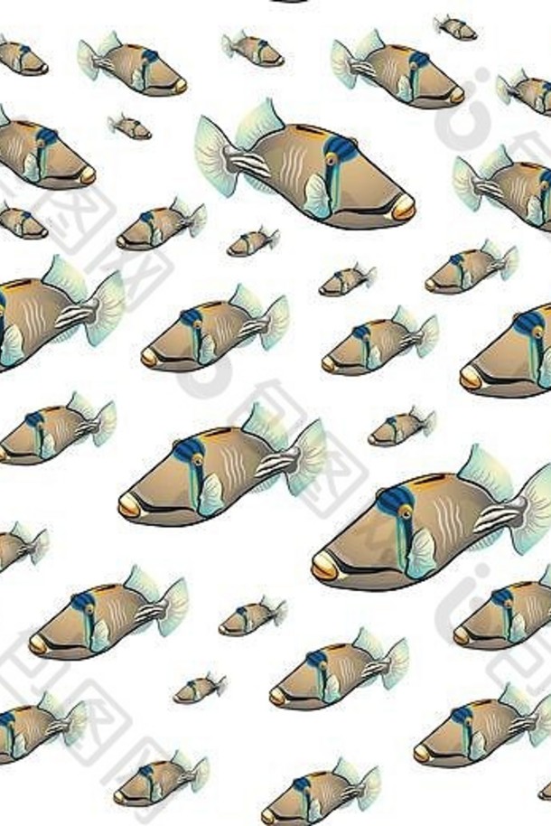 毕加索引金鱼模式