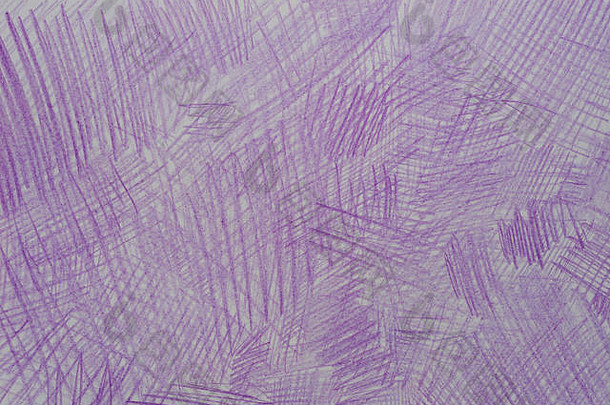 紫罗兰色的颜色蜡笔涂鸦纸背景纹理