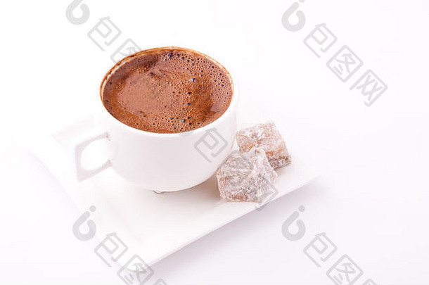 土耳其咖啡和土耳其美食