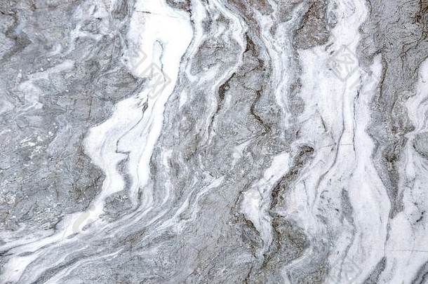 摘要灰色的白色大理石变形表面模式有创意的背景