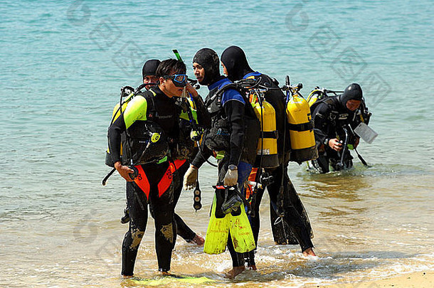 aquanaut Aloha州aquanaut海滩沙滩黑蓝色运动设备baresark深海环境泰国休闲恢复