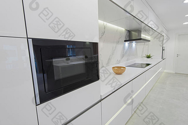室内设计装饰显示现代厨房橱柜奢侈品公寓展厅