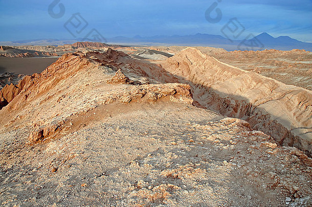 火山景观高高度沙漠阿塔卡马沙漠智利