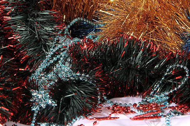 球装饰眩光闪光圣诞树装饰一年圣诞节假期小玩意装修装饰