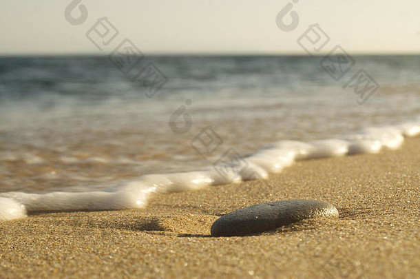 石头海滩