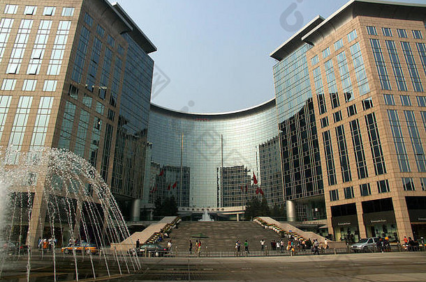位于中国北京东长安街的五星级北京君悦大酒店。
