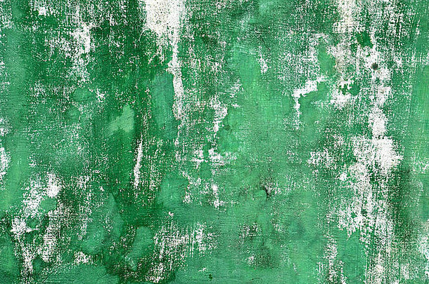 详细纹理绿色墙背景