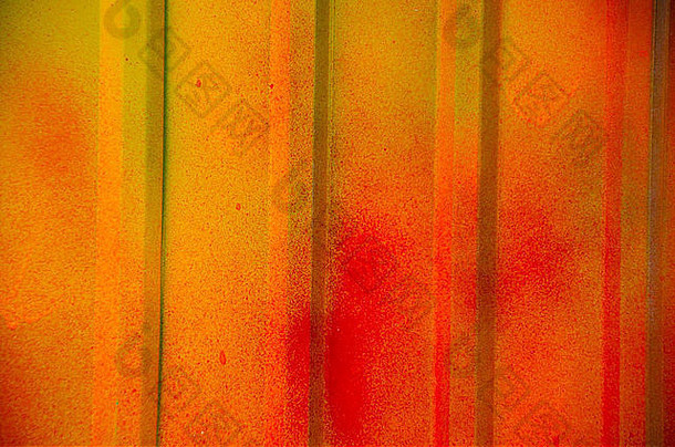 橙色金属板纹理背景