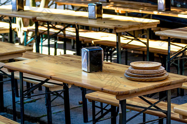 组织盒子木盘子表格公平街餐厅