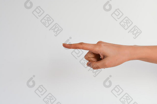 人类手指触摸屏幕的现代通信技术