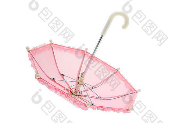 粉红伞