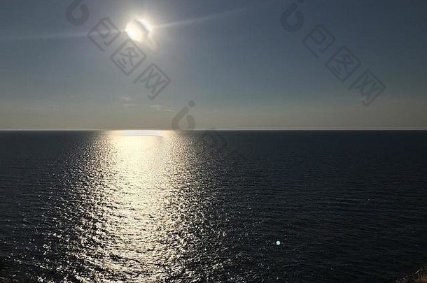 爱奥尼亚海的日落
