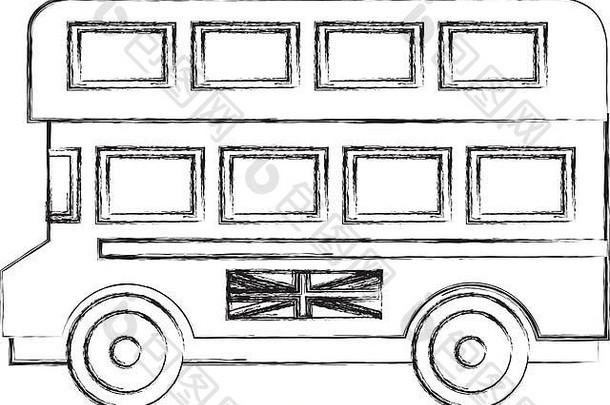 伦敦双层公共汽车交通