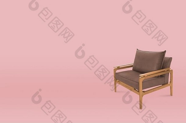 扶手椅现代设计师椅子墙背景纹理椅子