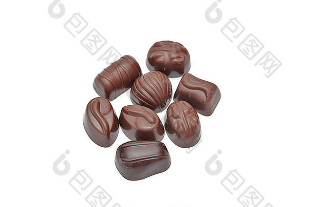 分类巧克力糖果