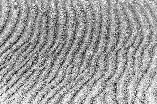 黑色的白色沙子沙丘背景