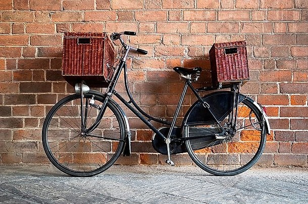 街头都市复古自行车
