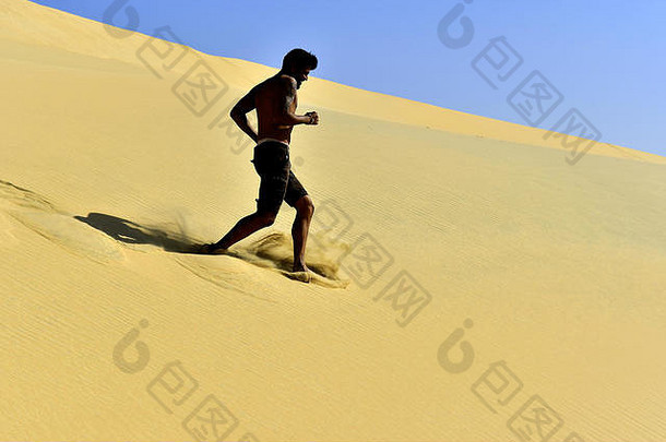 沙丘地区健身跑
