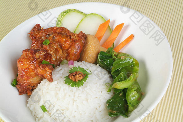 亚洲食品和大米马来西亚