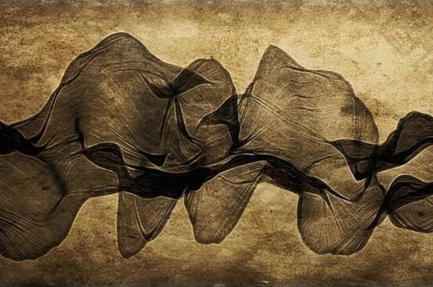摘要插图艺术颜色迷幻分形波浪螺旋行棕色（的）背景有机形式主题抽象想象力